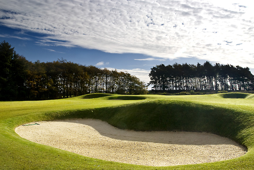 Large bunker sur le parcours de Rowallan Castle